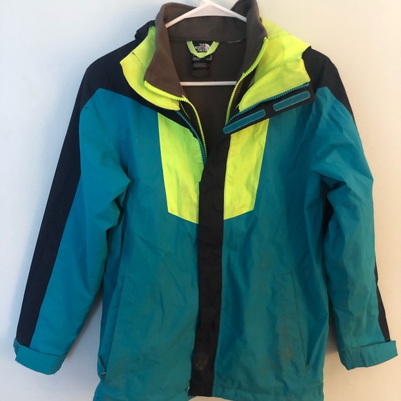 North Face Boys Large Ski Jacket (shell and liner)